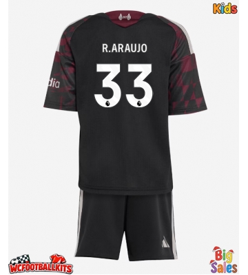 Liverpool Ronald Araujo #33 Replica Third Stadium Kit for Kids 2026-27 Short Sleeve (+ pants)